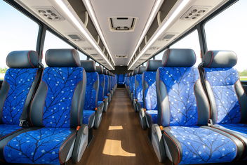 Kentwood Charter Bus Inside