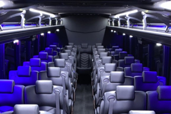 Kentwood Charter Bus Interior