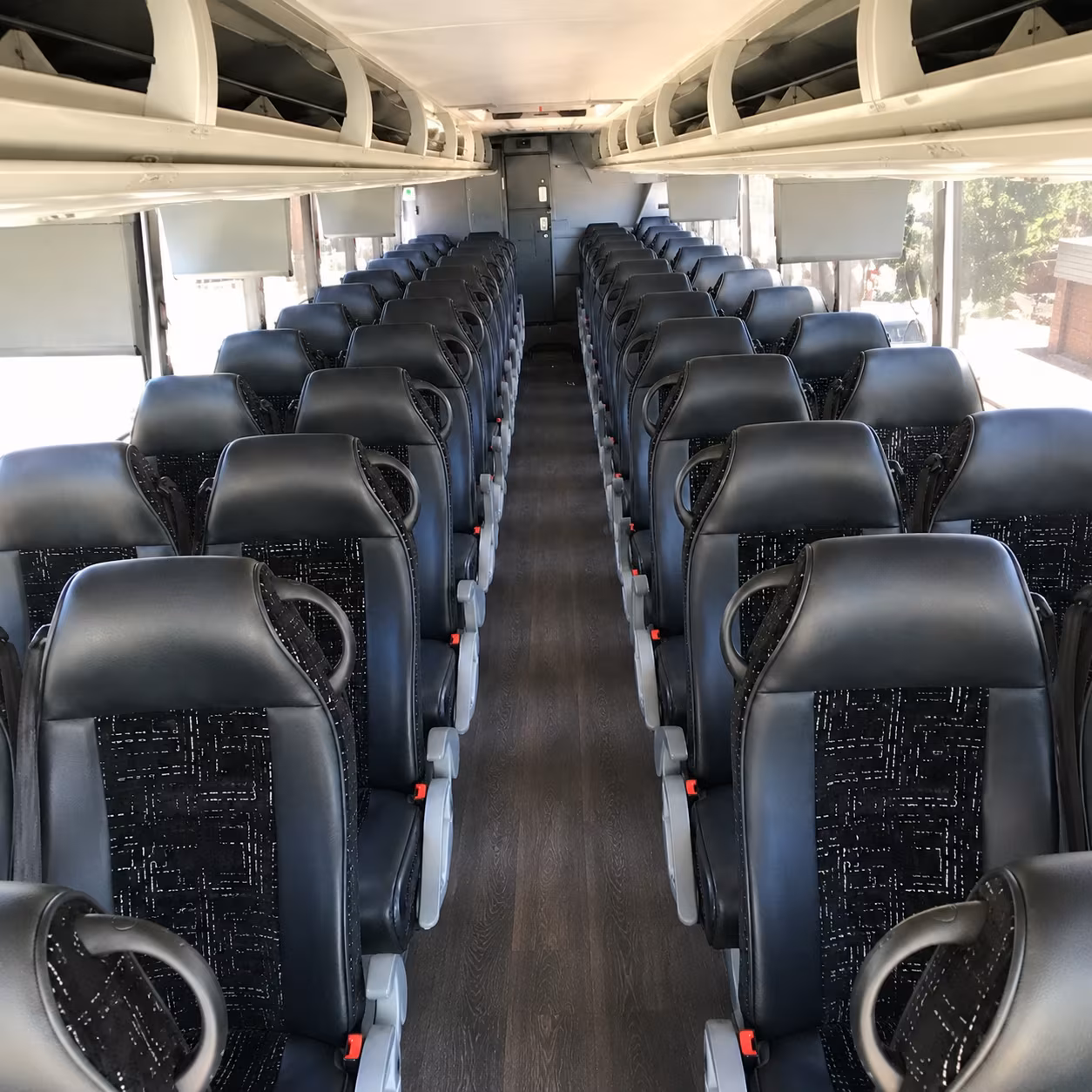 kentwood charter bus interior